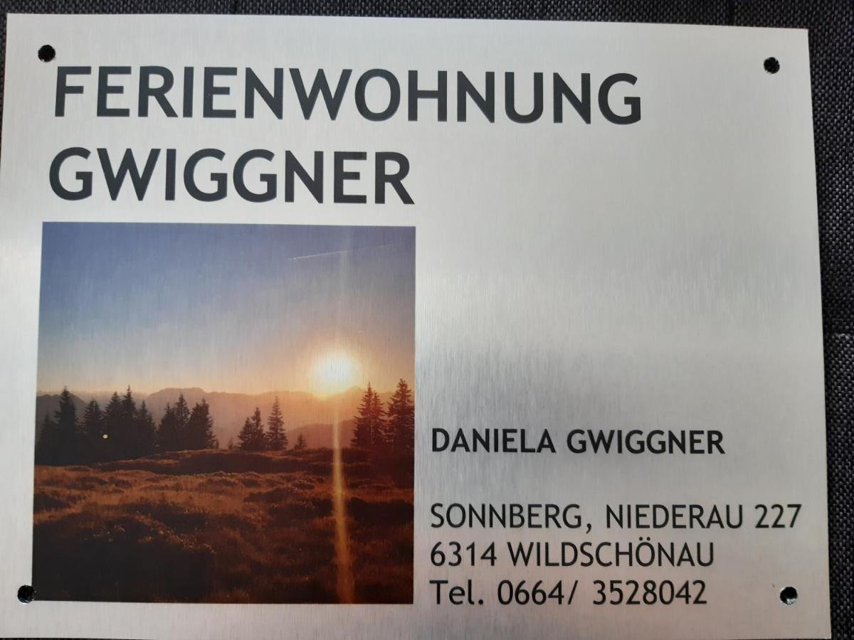 Ferienwohnung - Gwiggner Daniela Im Haus Bergfried Niederau Eksteriør billede